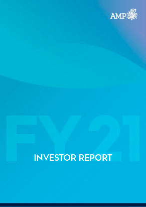 AMP FY 2021 Investor Report cover